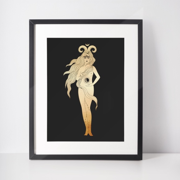 Aries Zodiac Sign Wall Art Print Poster Unframed - Picture 5 of 5